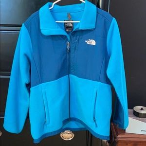 North Face teal jacket